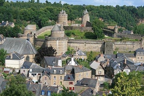 Studio Des Marches De Bretagne Fougères Exteriör bild